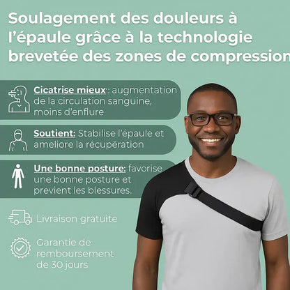 Support d'Épaule Ajustable - Dites Adieu aux Douleurs d’Épaule