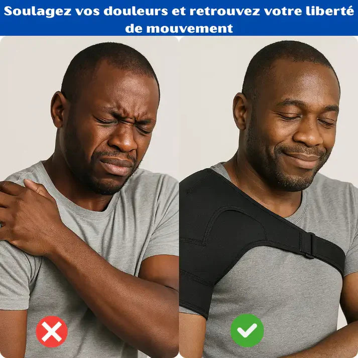 Support d'Épaule Ajustable - Dites Adieu aux Douleurs d’Épaule