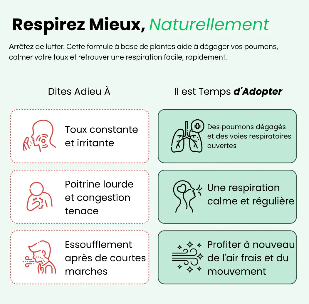 Gouttes pour les poumons à la molène
