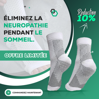 Chaussettes de guérison contre la douleur et l’enflure