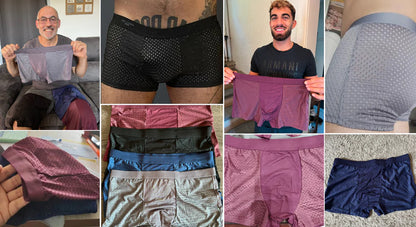 Boxers en bambou multicolore