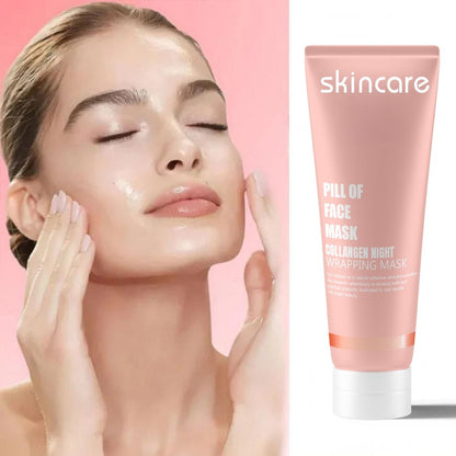Masque régénérant de nuit au Collagène